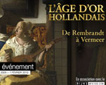Exposition Pinacothèque de Paris De Rembrandt à Vermeer