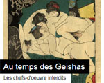 Expositions Paris L'Art de l'amour au temps des Geishas Pinacothèque