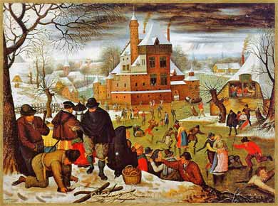 Bruegel Plaisir d'hiver