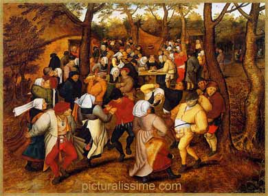 Bruegel le mariage paysan