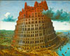 Bruegel La tour de Babel petite Rotterdam