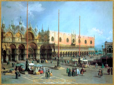 Canaletto Venise La place St Marc Washingtown