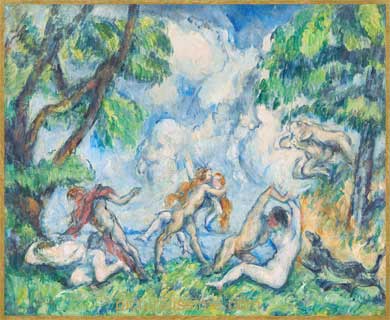 Paul Cézanne la bataille de l'amour