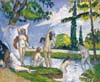 Paul Cézanne les Baigneuses