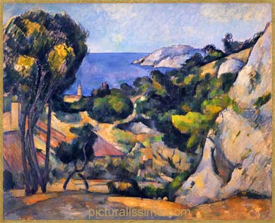 Paul Cézanne L'Estaque New York