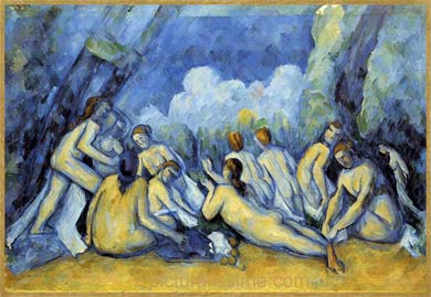 Paul Cézanne Les Grandes Baigneuses