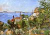 Cézanne Paysage la mer à l'estaque