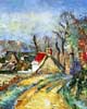 Cézanne Route à Auvers sur Oise