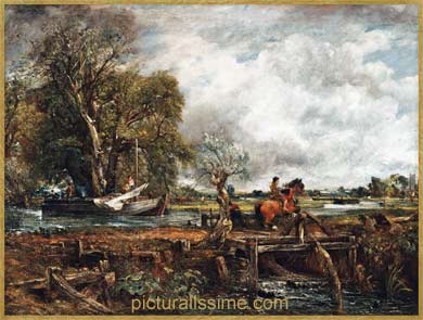John Constable le cheval qui saute