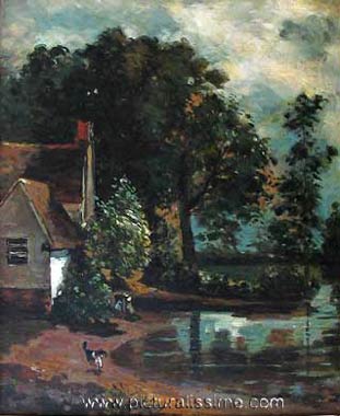 John Constable la maison de willy lott