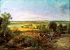 Constable Vallée de la Stour et Village de Dedham