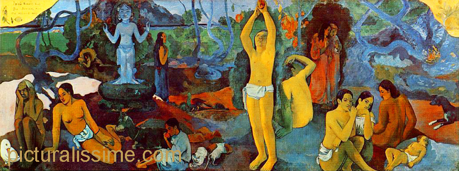 Paul Gauguin d'O venons nous ? Que sommes nous ? O allons nous ?