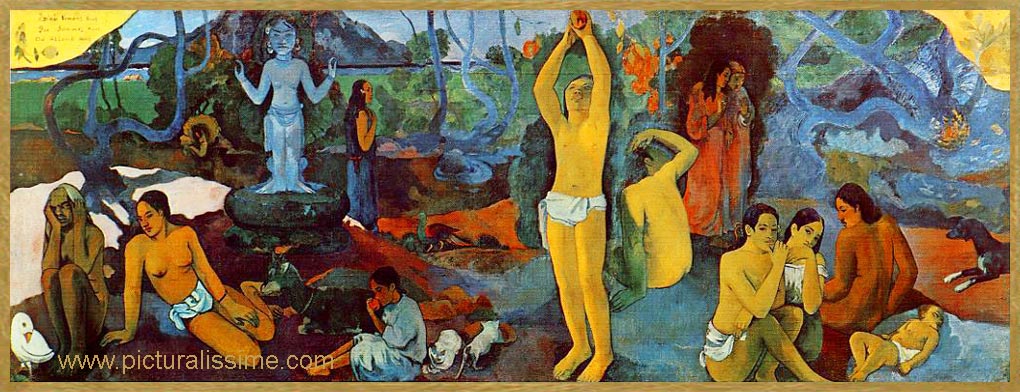 Paul Gauguin d'O venons nous ? Que sommes nous ? O allons nous ?