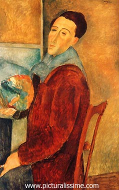 Modigliani Autoportrait