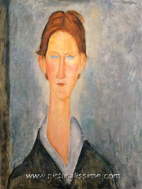 Amedeo Modigliani Jeune Homme ou l'étudiant