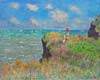 Monet Promenade sur la falaise
