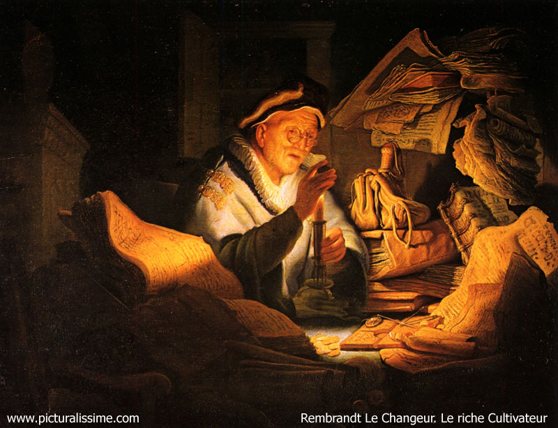 Rembrandt Le Changeur. Le riche Cultivateur