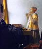 Vermeer Jeune femme au collier de perles