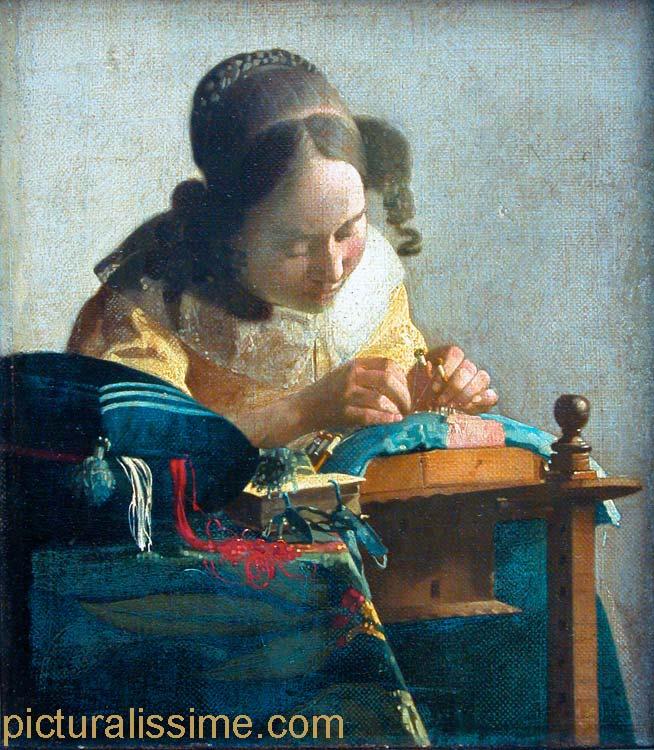 Jan Vermeer la Dentellière