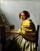 Vermeer Femme assise à l'épinette