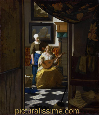 Vermeer la Lettre d'Amour