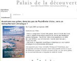 Palais de la Découverte Aventures aux ples dans les pas de Paul-Emile Victor