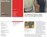 Musée d'Orsay De Cézanne à Picasso, chefs-d'oeuvre de la galerie Vollard