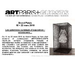 Exposition Paris Nef du Grand Palais ArtParis + Guests