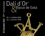 Exposition Paris Dali d'Or Bijoux de Gala