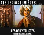 Expo Atelier des Lumières Paris 11 Les Orientalistes Ingres, Delacroix, Gérôme