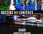 Expo Les Bassins des Lumières Bordeaux Gaudí Architecte de l'imaginaire