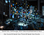 Expositions Paris Fondation Cartier Sarah Sze, De nuit en jour