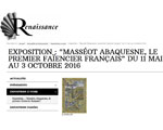Exposition France Ecouen Masséot abaquesne