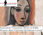Expositions Paris Musée Montmartre Fernande Olivier et Pablo Picasso, dans l’intimité du Bateau-Lavoir