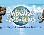 Paris porte de Versailles De l'ère des dinosaures à l'ère de glace
