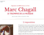 Expo Philharmonie de Paris Marc Chagall