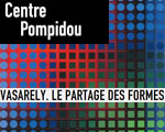 Expo Paris Centre Pompidou Vasarely. Le partage des formes