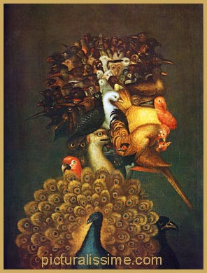 Arcimboldo les quatre éléments l'Air