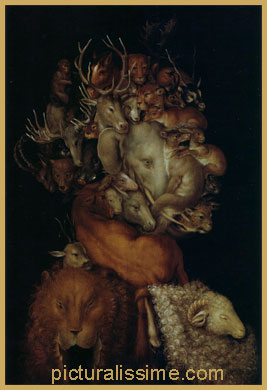 Arcimboldo les quatre éléments la Terre