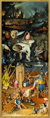 Bosch le Jardin des délices (droit)