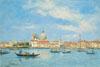Boudin Venise, l'entre du Grand Canal, la Salute et la Douane