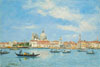 Boudin Venise, l'entrée du Grand Canal, la Salute et la Douane