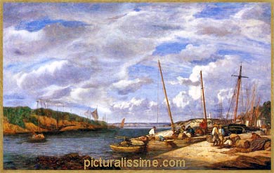 Boudin Bateaux de pêche à Douarnenez