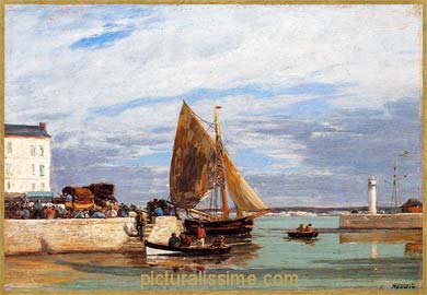 Eugne Boudin Honfleur le Port