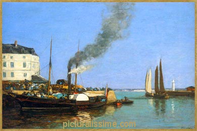 Boudin la Jetée à Honfleur