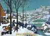 Bruegel chasseurs dans la neige