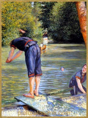 Caillebotte baigneurs