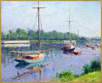 Caillebotte Bassin à Argenteuil