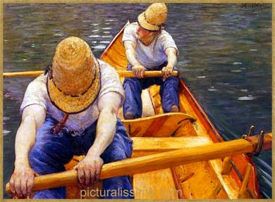 Caillebotte les canotiers