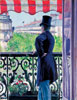 Caillebotte Homme au Balcon Boulevard Haussmann